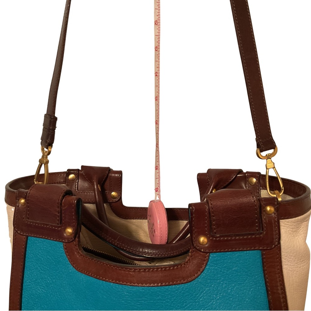 Smythson Cooper Tote Bag ~ Goat leather with Crossbody Strap - Picture 10 of 12